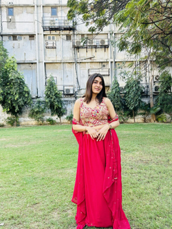 Image of Georgette Traditional 3 Piece