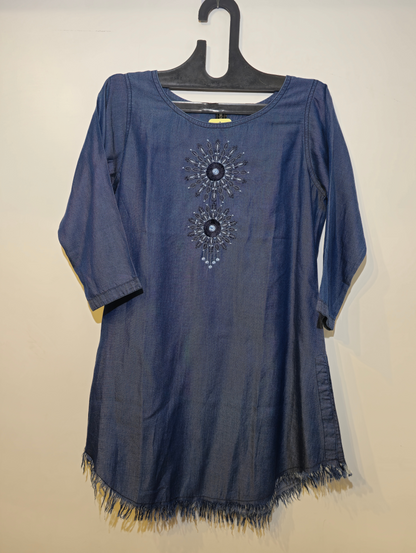 Designer Denim Tunic