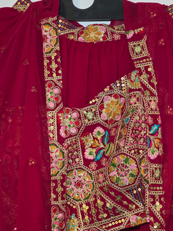 Image of Georgette Traditional 3 Piece