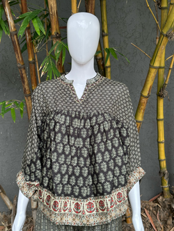 Image of Poncho Style Coords - Black
