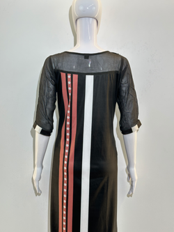 Image of Lycra Stretchable Kurti with Work