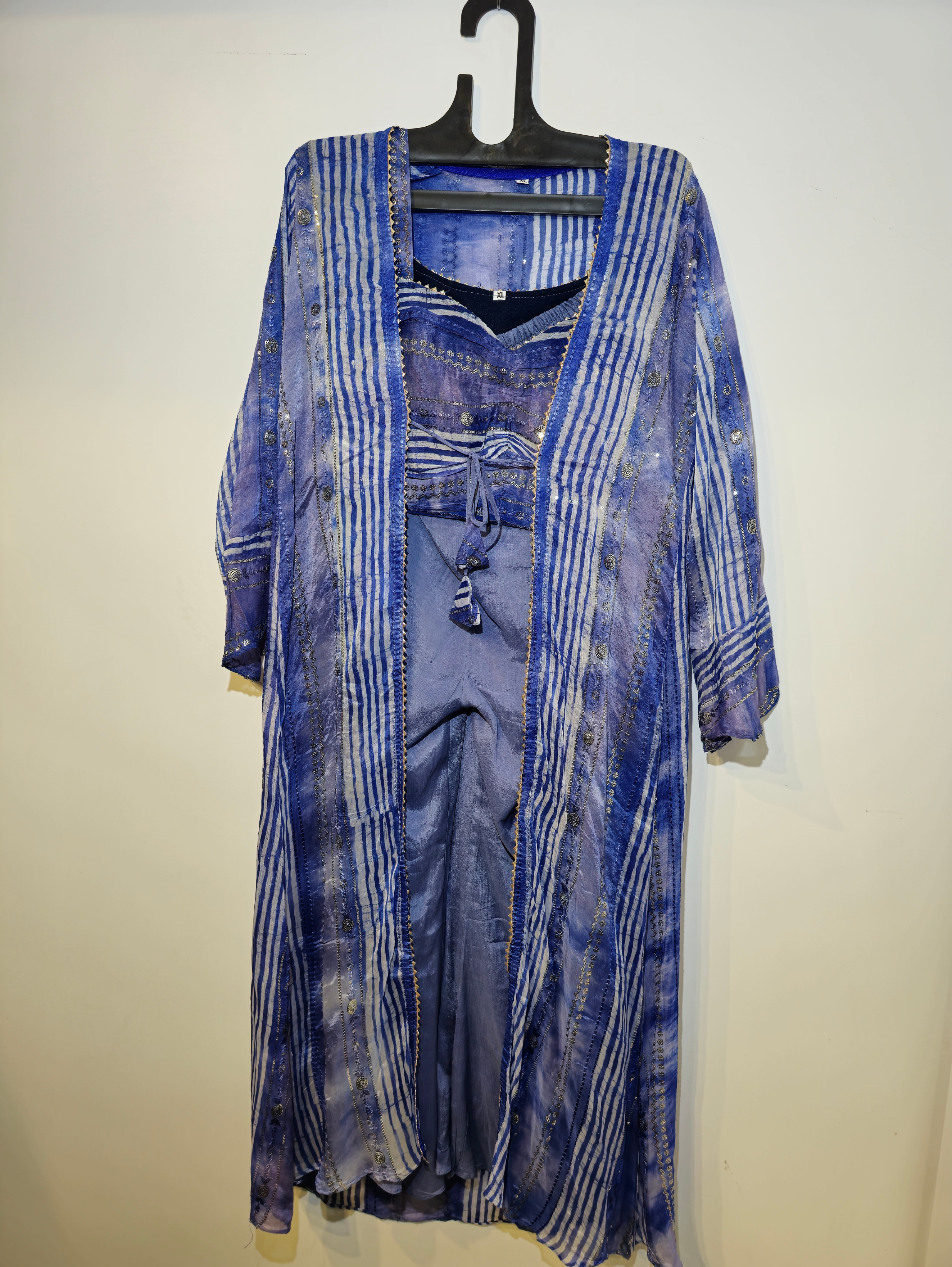 Shrug Style Georgette 3 Piece