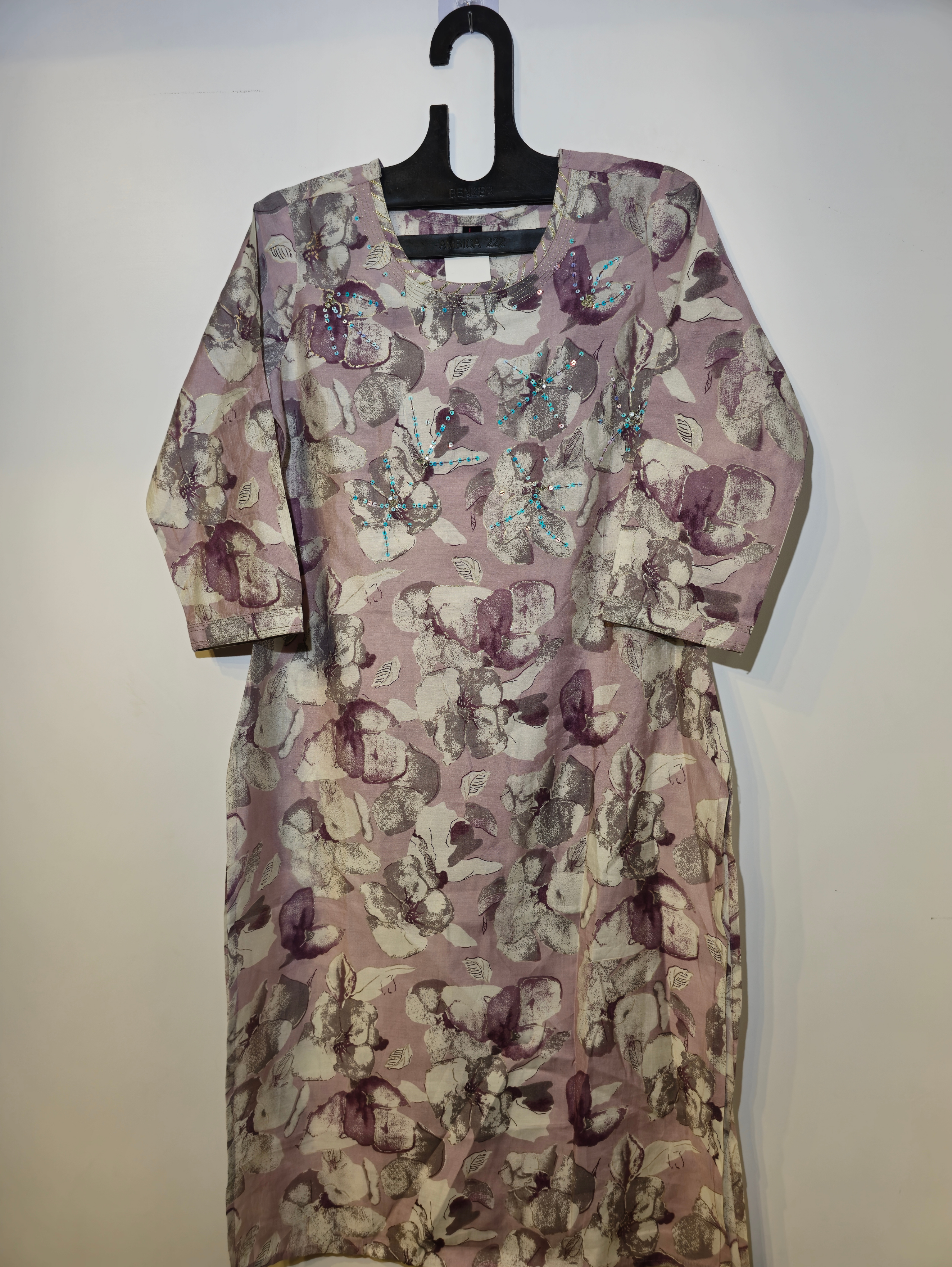Designer Muslim Straight Kurti