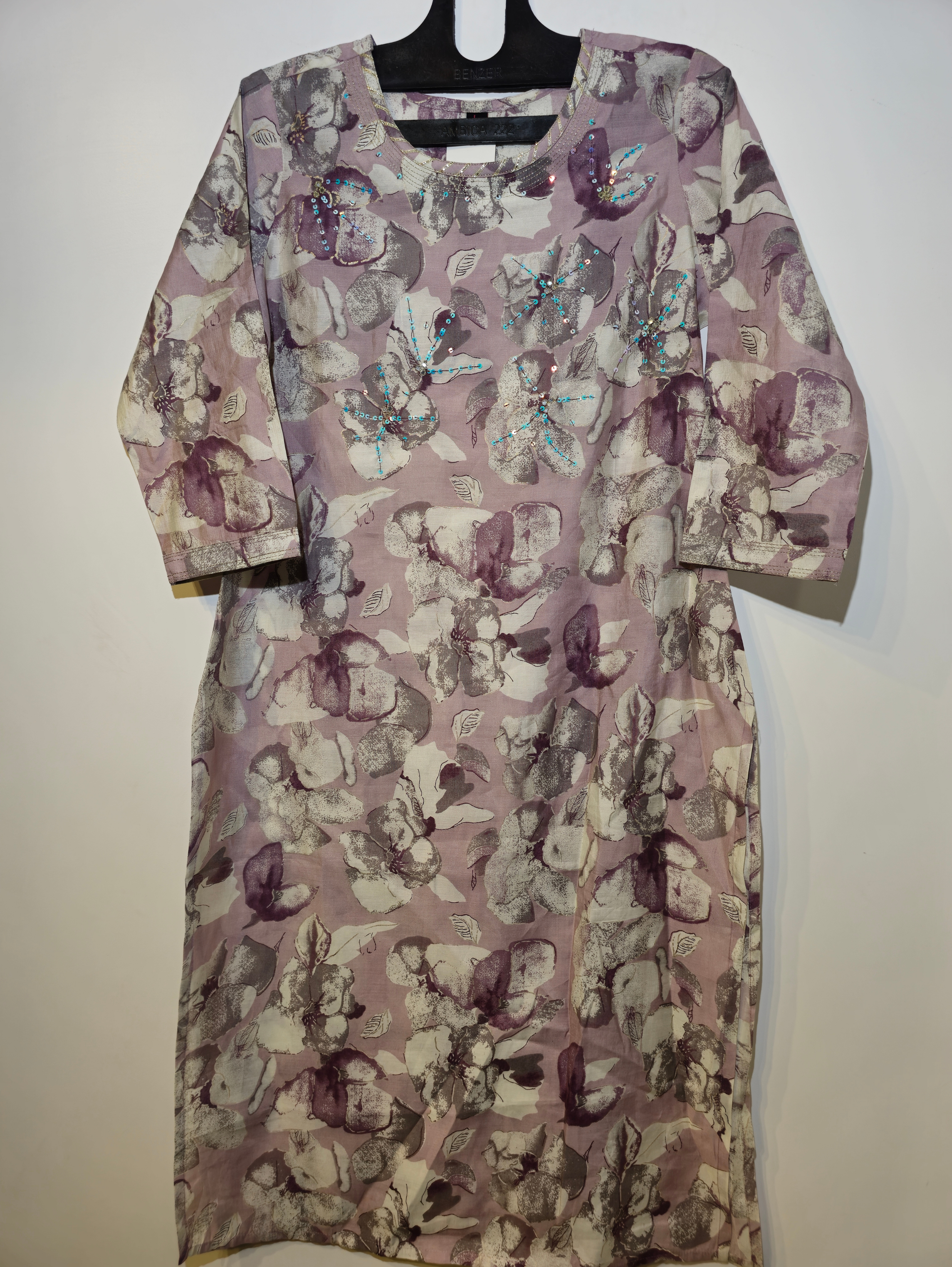 Designer Muslim Straight Kurti