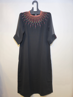 Image of Designer Georgette Straight Kurti