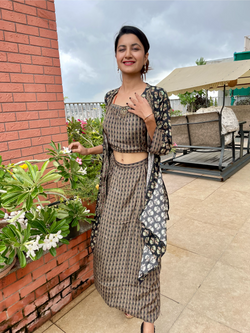 Image of Muslin Designer 3 Piece Coords