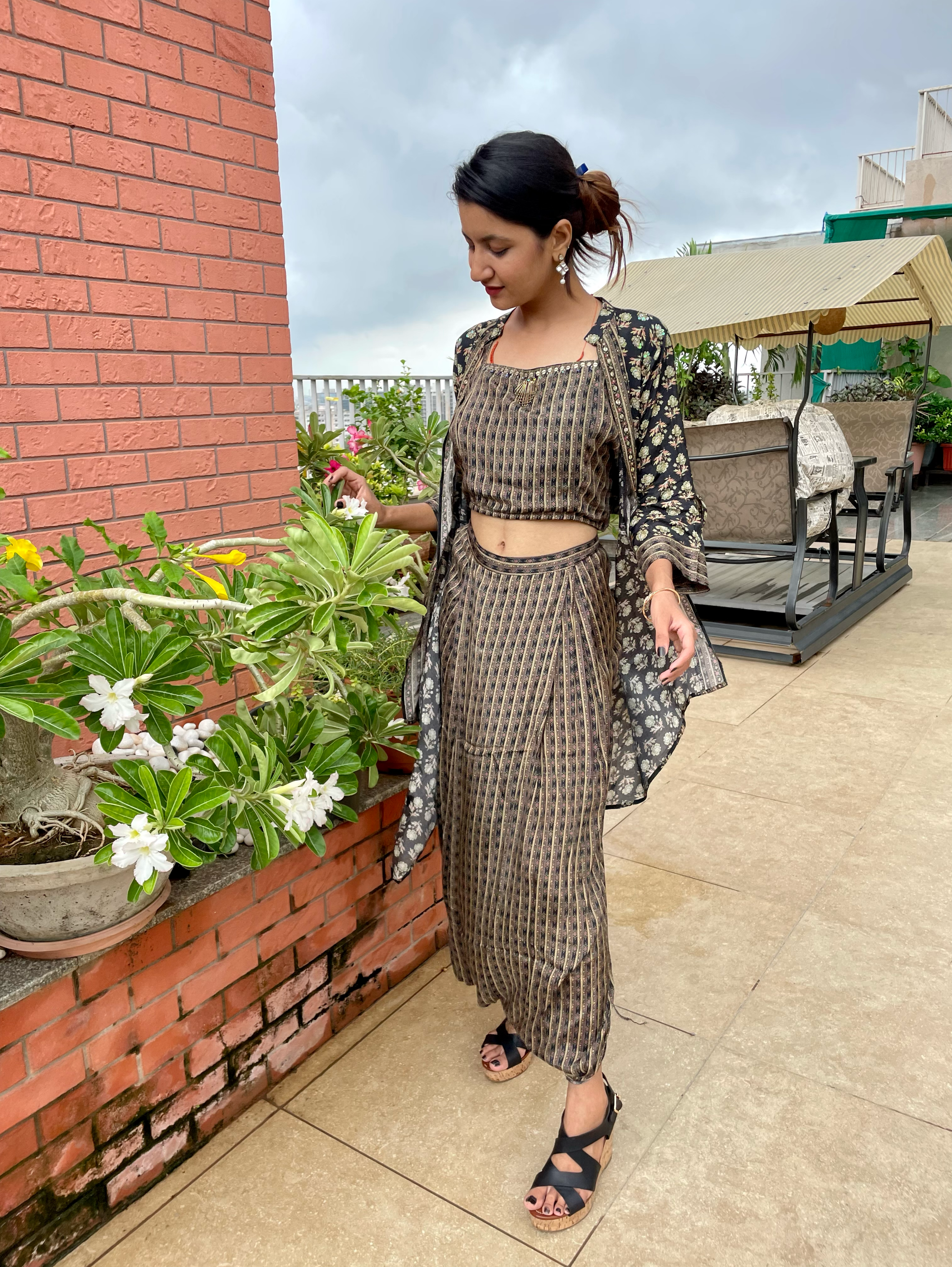 Muslin Designer 3 Piece Coords