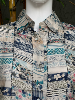 Image of Muslin Coords with Stand Patti Accessories work
