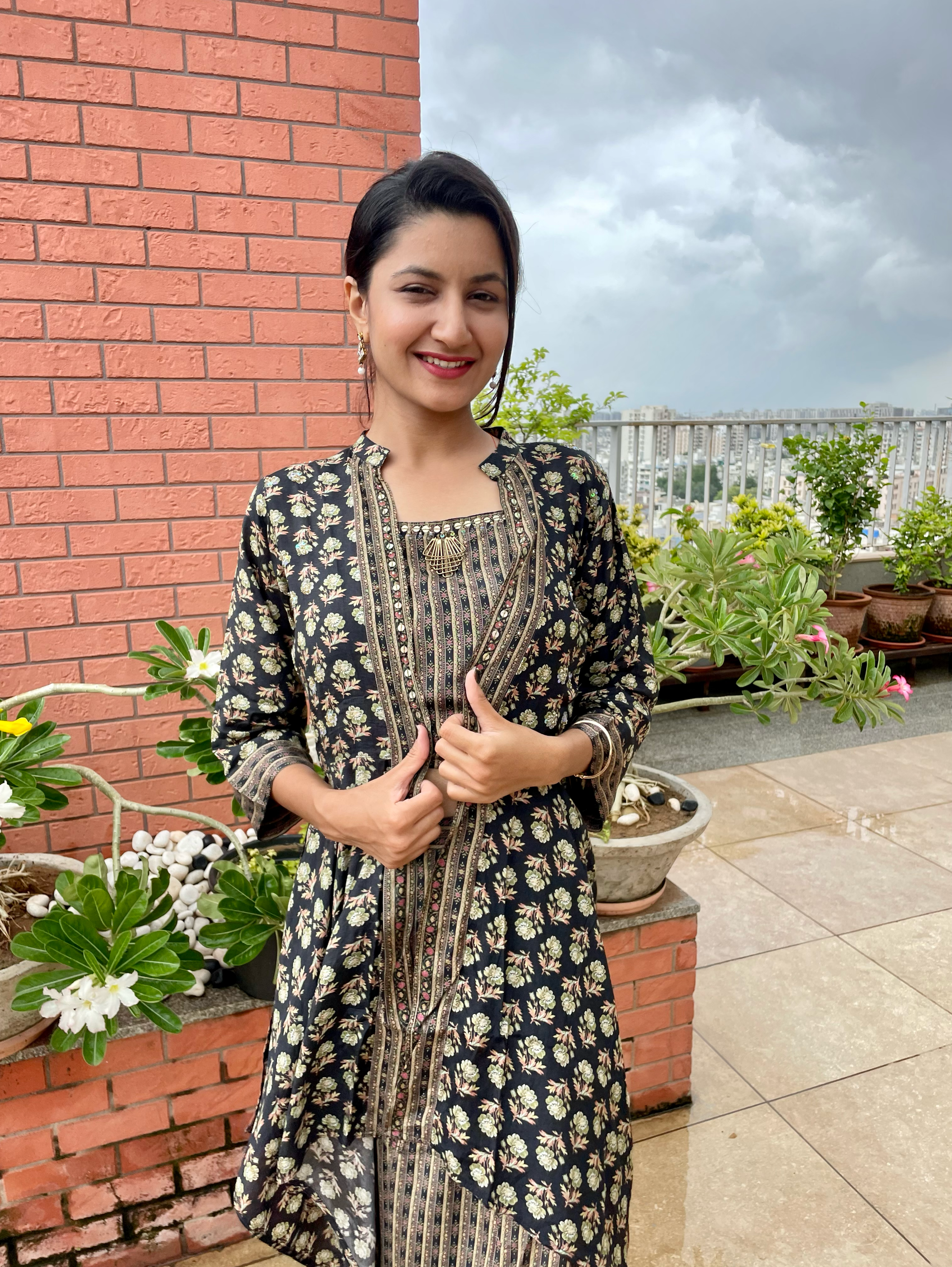 Muslin Designer 3 Piece Coords