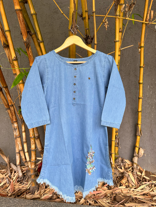 Premium Denim Tunic