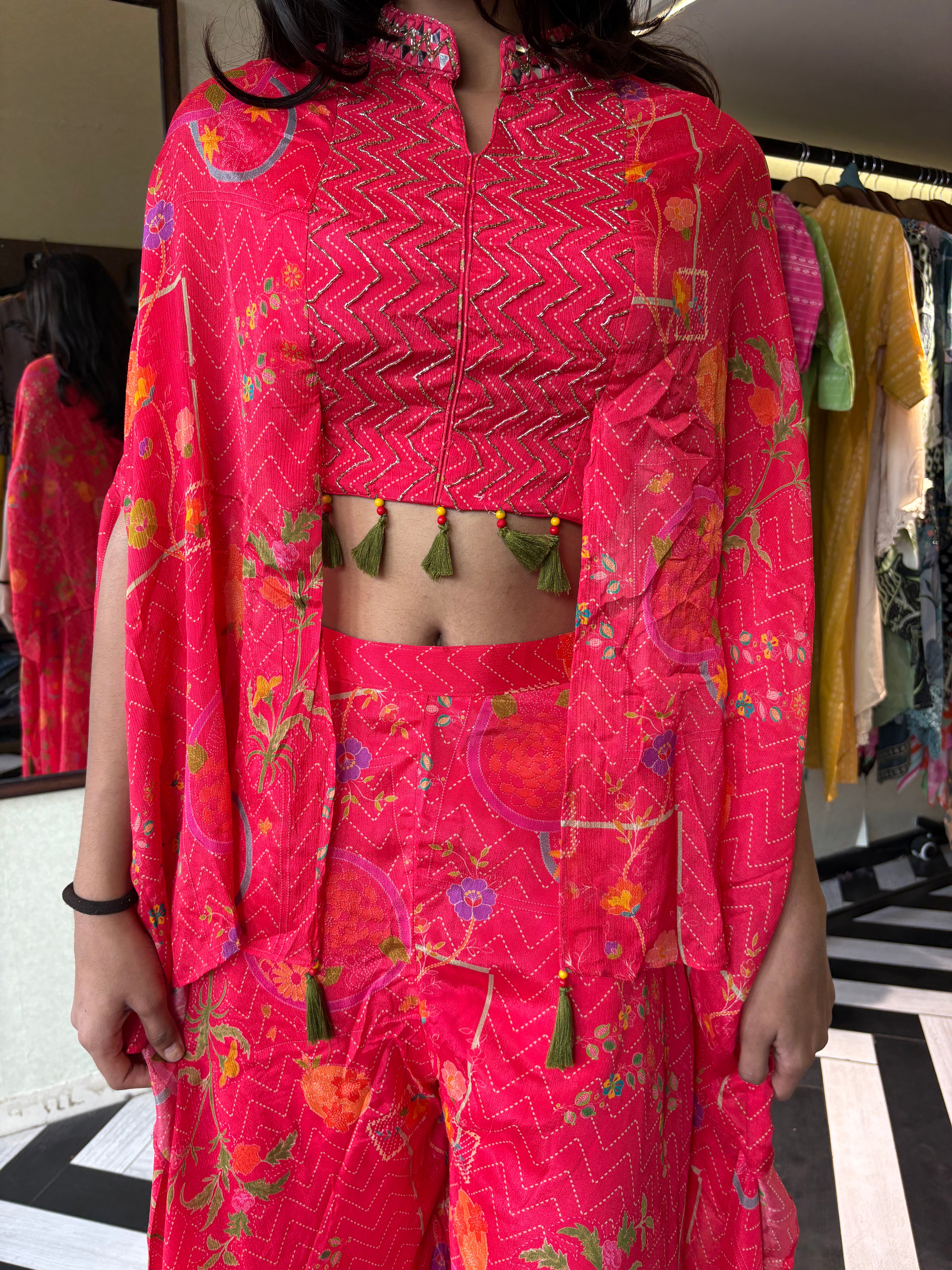 Designer Chinnon 2 Piece Indo western