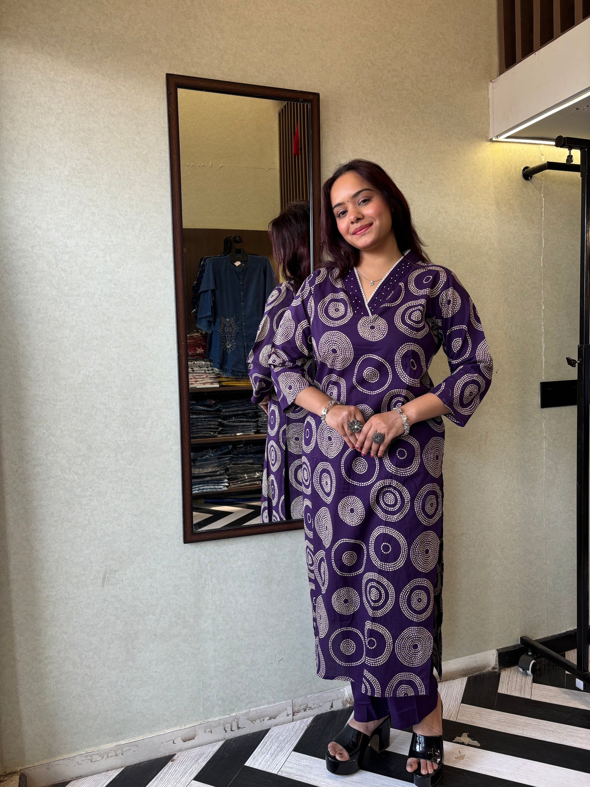 Pure Mull Cotton 3 Piece Cotton Set